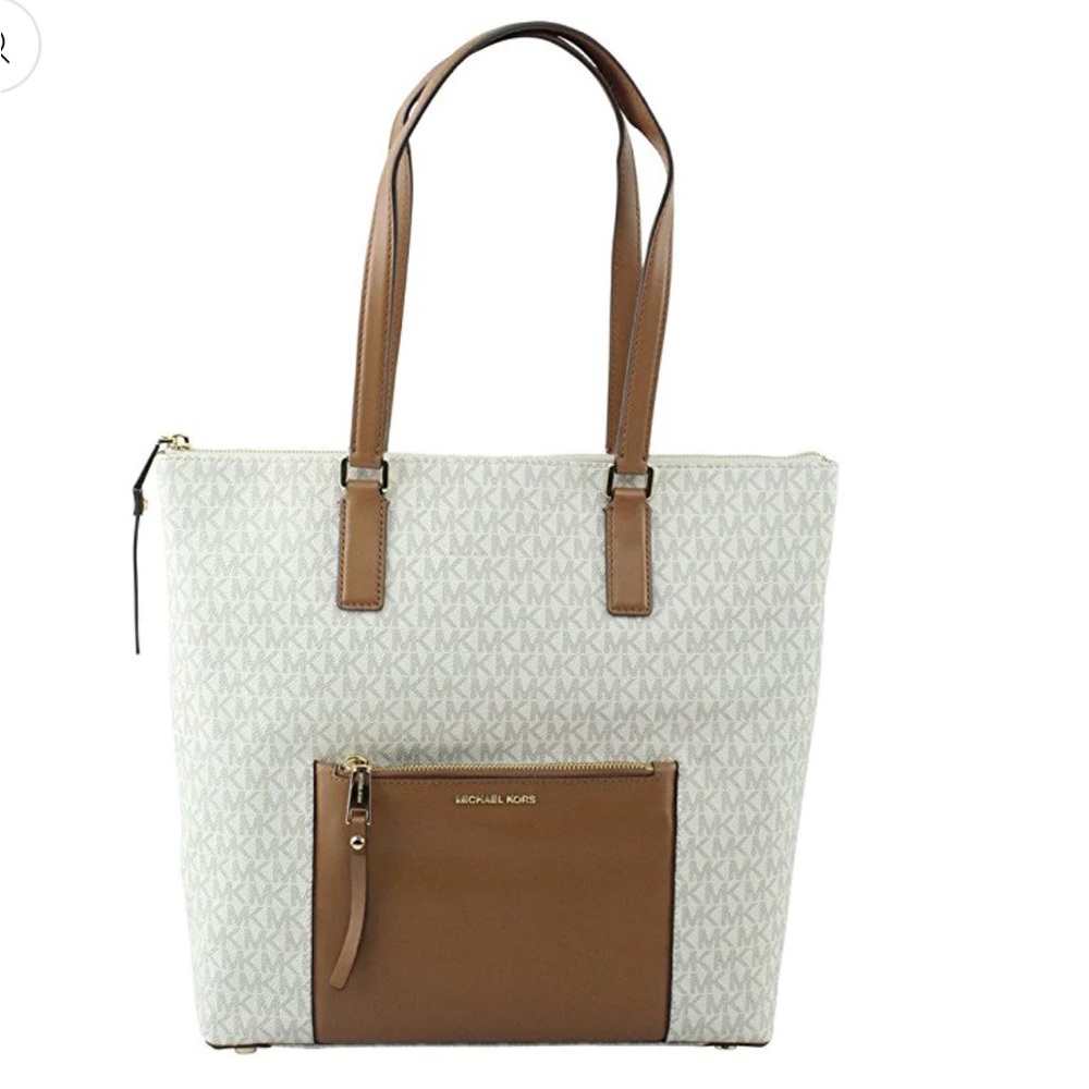 Michael Kors Women's Ariana Large Tote in Vanilla